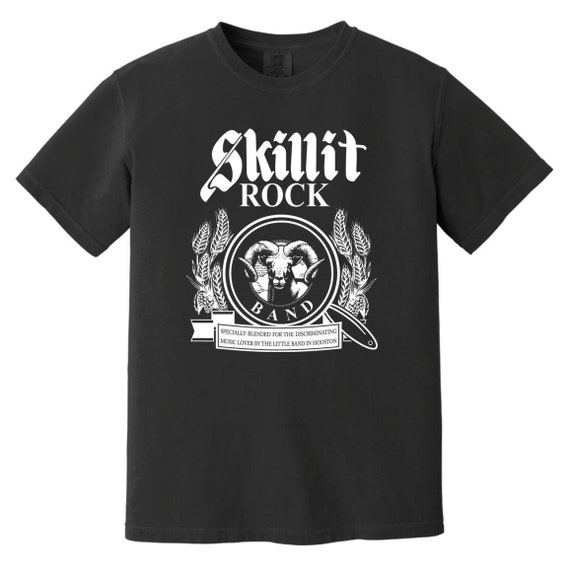 Skillit Rock Band Official Band T-shirt Short Sleeves S-2X 3X 4X