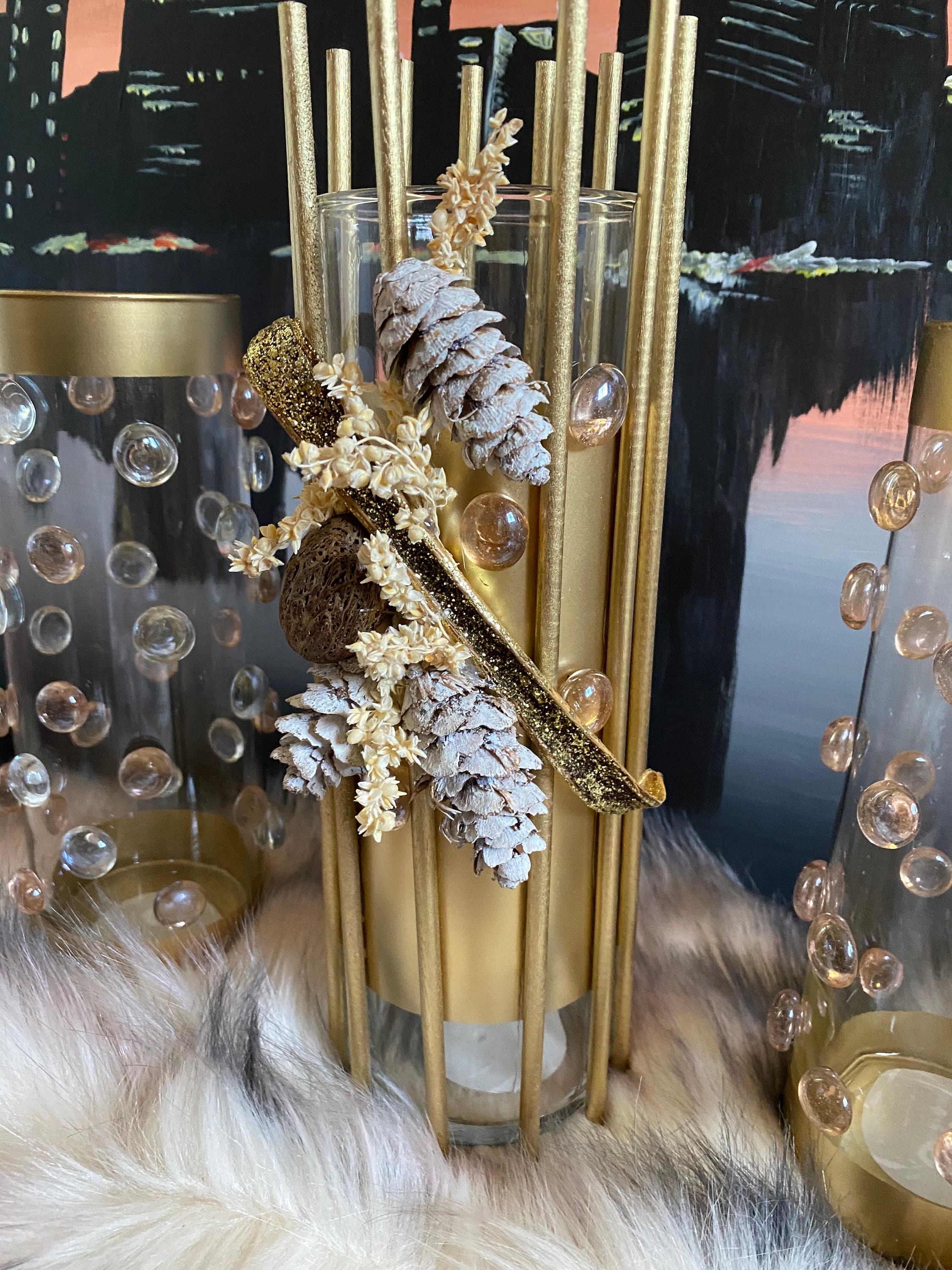 Vase/candle Holders Etsy