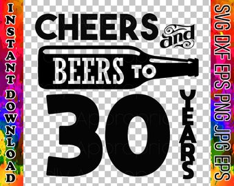 Download Cheers And Beers Svg Etsy