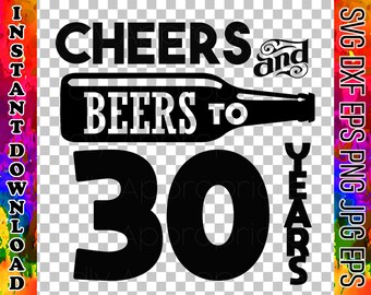 Download Cheers And Beers Svg Etsy