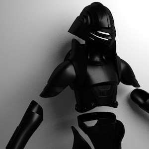 Geïnspireerd door de inquisiteurs van het SW-uitgebreide universum, is hier de achtste broer! Harnas en helm, minus de sabel.