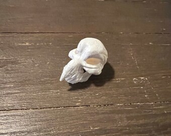 Inspired by the Cursed Earth Predator trophy room, here is "Beak Face"