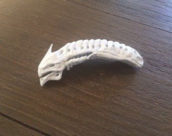 Inspired by the AVP trophy room. A "Xenomorph" variant.