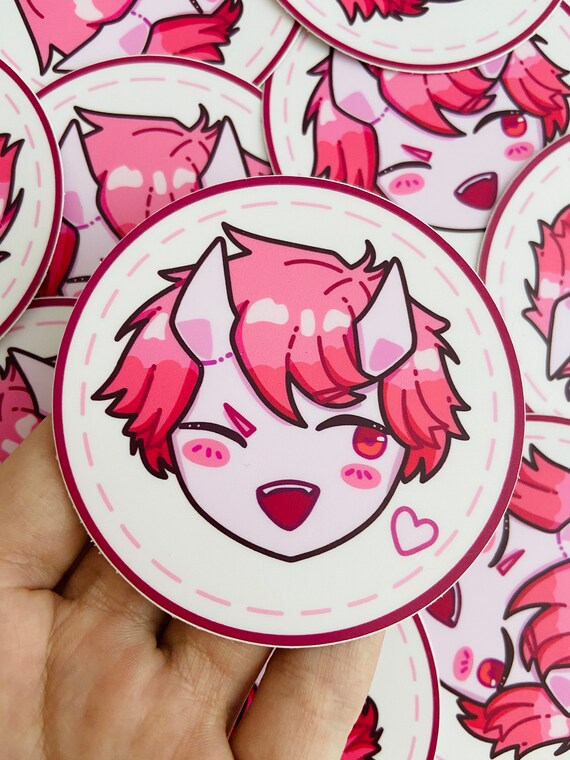 LOVE DEMON Vinyl Sticker / Anime Boy Pink Cute Kawaii Circle - Etsy Canada LOVE DEMON Vinyl Sticker / Anime Boy Pink Cute Kawaii Circle - Etsy Canada