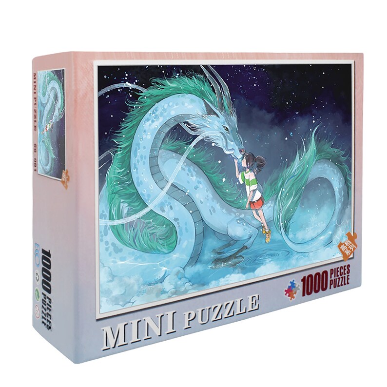1000 Piece Spirited away Puzzles Hayao Miyazaki comics ...