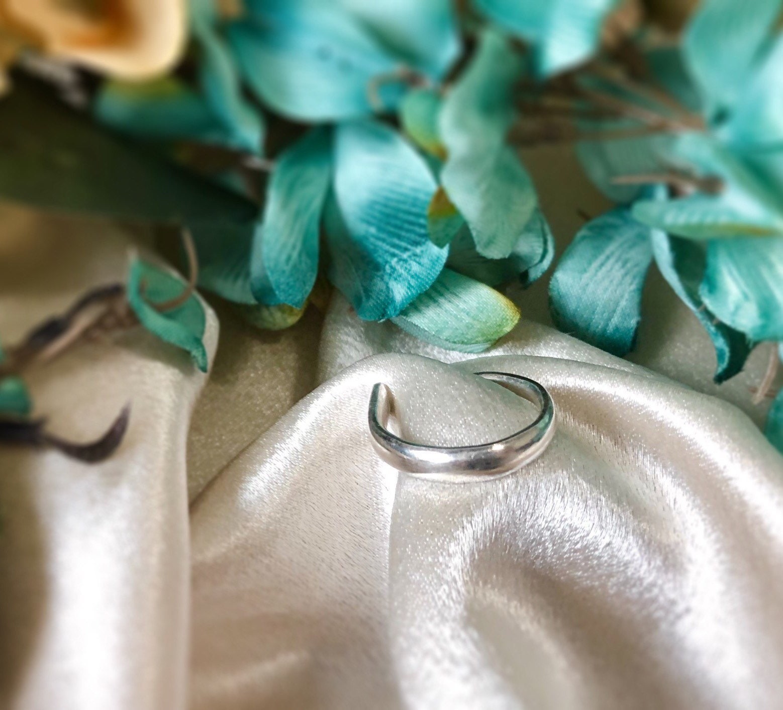 Spoon ring silver plated spoon ring plain spoon ring Etsy