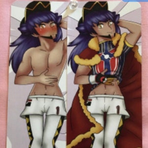 Leon Double sided Dakimakura Bookmark