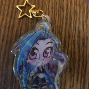 League of Legends Charms | Holographic Acrylic keychains | Double sided