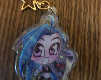 League of Legends Charms | Holographic Acrylic keychains | Double sided