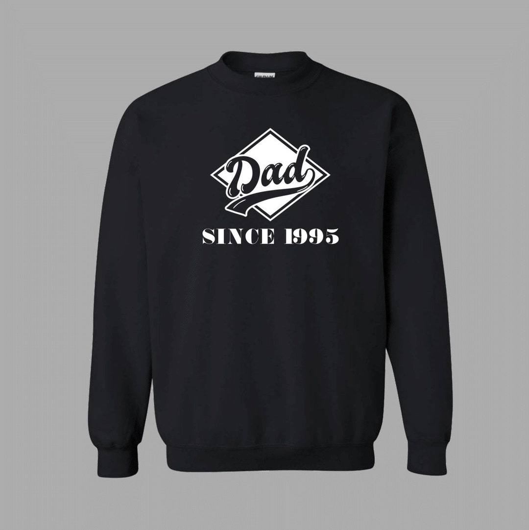 Dad Since Custom Date Sweater, Father's Day Sweater, Dad Gift