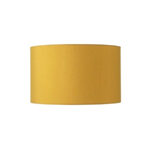 Abat-jour déco SOLUM en coton jaune moutarde utilisation possible en suspension image 3