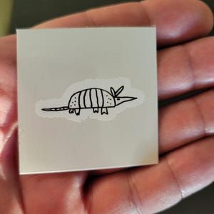 Temporary Tattoo | Armadillo #5