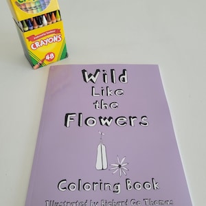 Libro da colorare / Selvaggio come i fiori