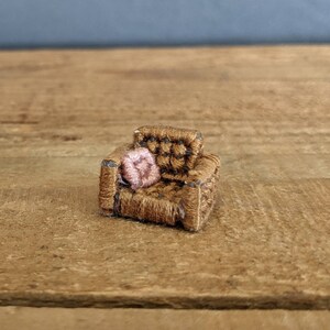 Chair miniature 3D cross stitch