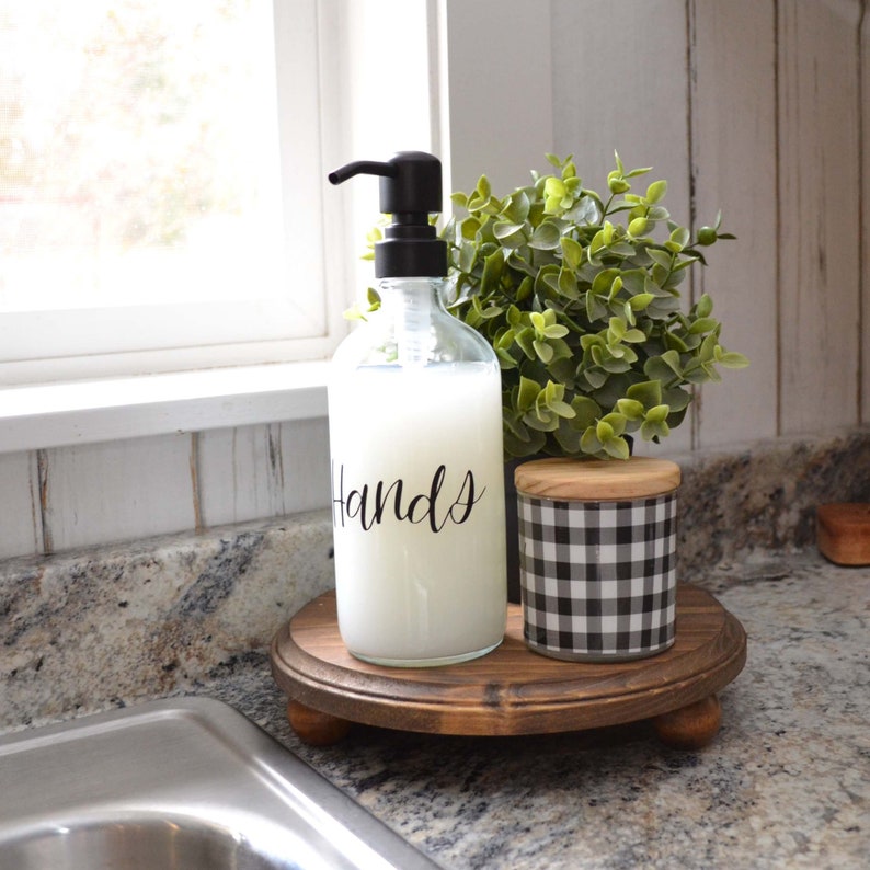 Glass Hand Soap Dispenser Kitchen Soap Dispenser Bathroom Soap - Etsy