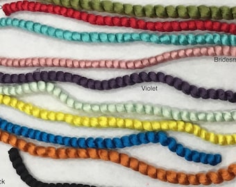 Spiral gewelltes Puppenhaar bereit, hohe Qualität-Helle Farben-Puppe, die Haare für Miniatur-Puppenperücken-Handwerk Projekte-Engel Haar-Weihnachtsmann zu verwenden