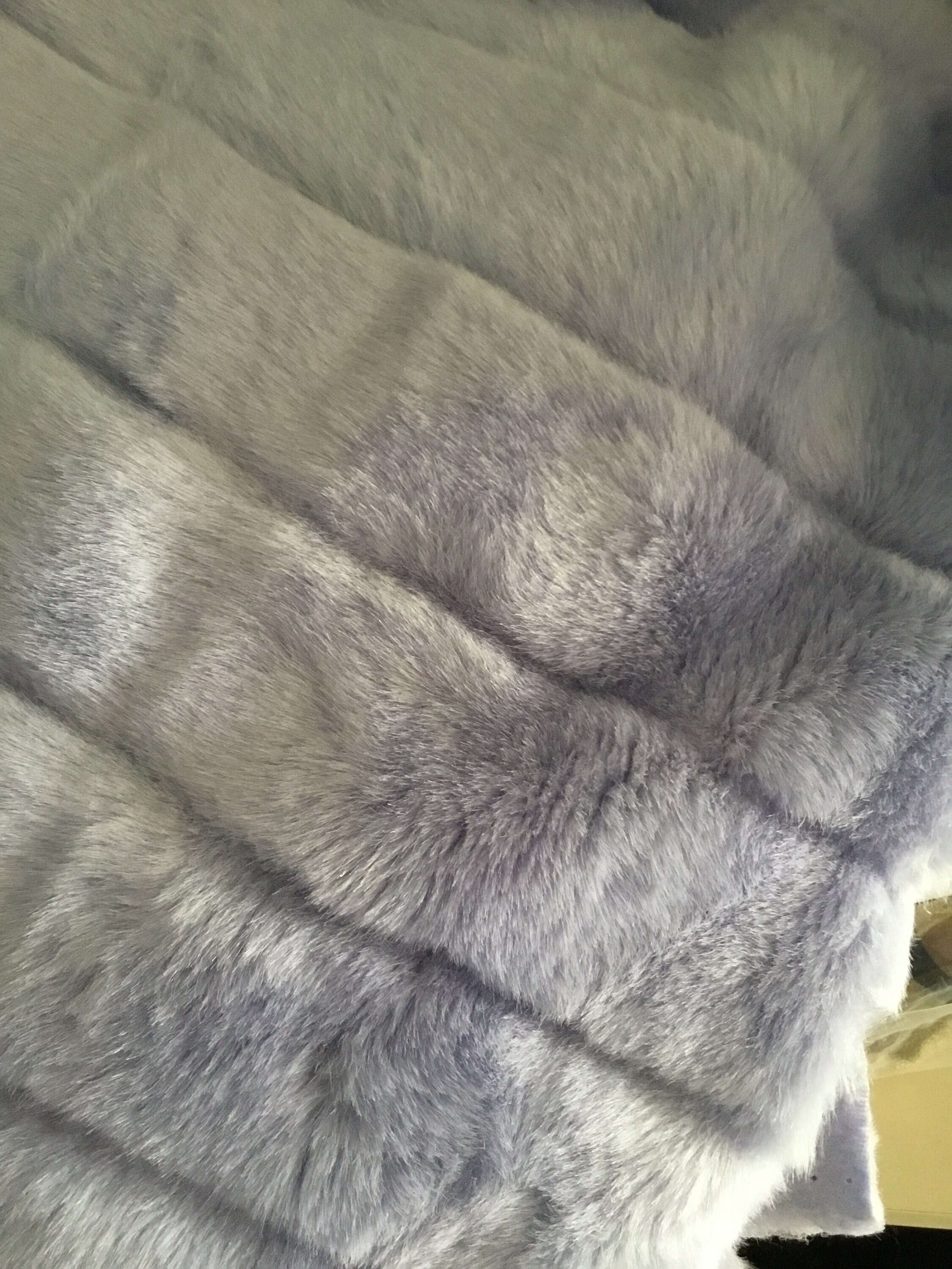 Vintage faux Light purple-lavender fur fabric high quality fur-lavender soft fake fur pillows-Photo prop fur-costume fabric craft projects