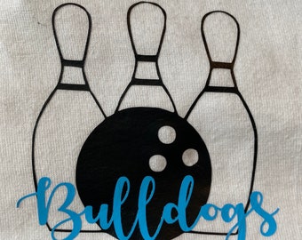 Custom Mascot Bowling shirt