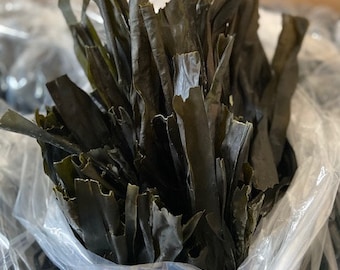 Organic Kombu Kelp (Digitata) Whole Leaf Pure Natural