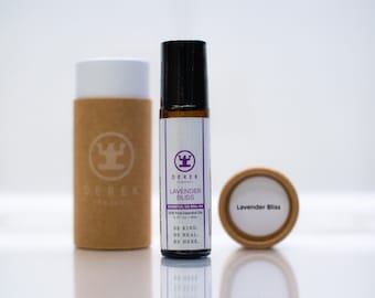 Derek Product - Lavender Bliss Natural Essential Oil Roll On for Skincare | 8ml