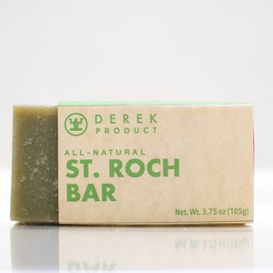 Derek Product French Green Clay Organic Soap 3.75 oz 105g image 1