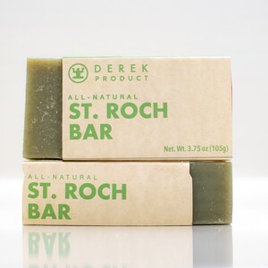 Derek Product French Green Clay Organic Soap 3.75 oz 105g image 4