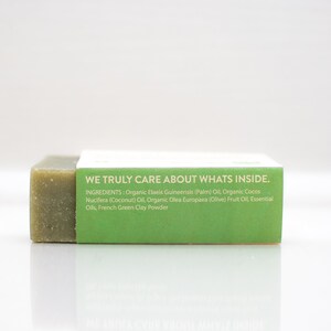 Derek Product French Green Clay Organic Soap 3.75 oz 105g image 3