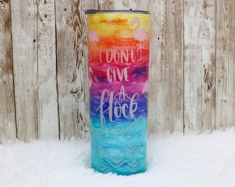 Flamingo glitter tumbler,  flamingo birthday gifts for, tropical sunset tumbler, Friendship gifts for girlfriend, teenage girl gifts, beach