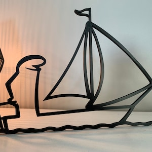 Linéa fait du bateau