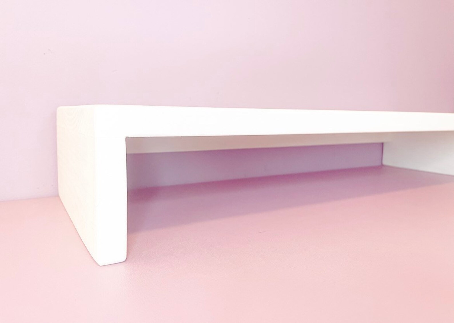 Computer Monitor Riser Wooden Stand Monitor Riser Computer Etsy