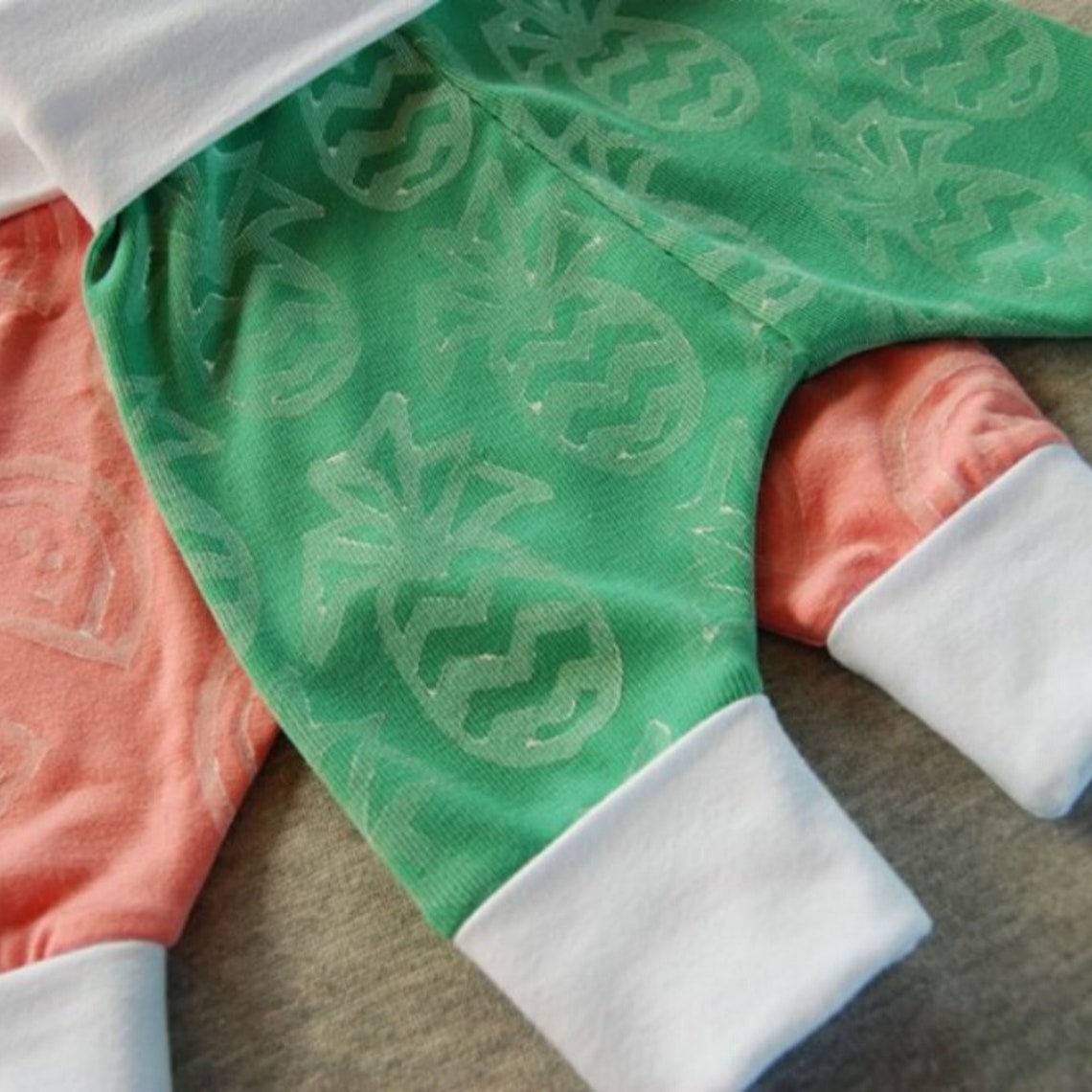 Growwithme Baby Harem Pants Pattern Template NB to 6M Etsy