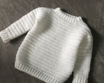 Baby and toddlers warm pull over jumper Custom made knit wear wool jumper children's winter wear newborn custom made baby gift,