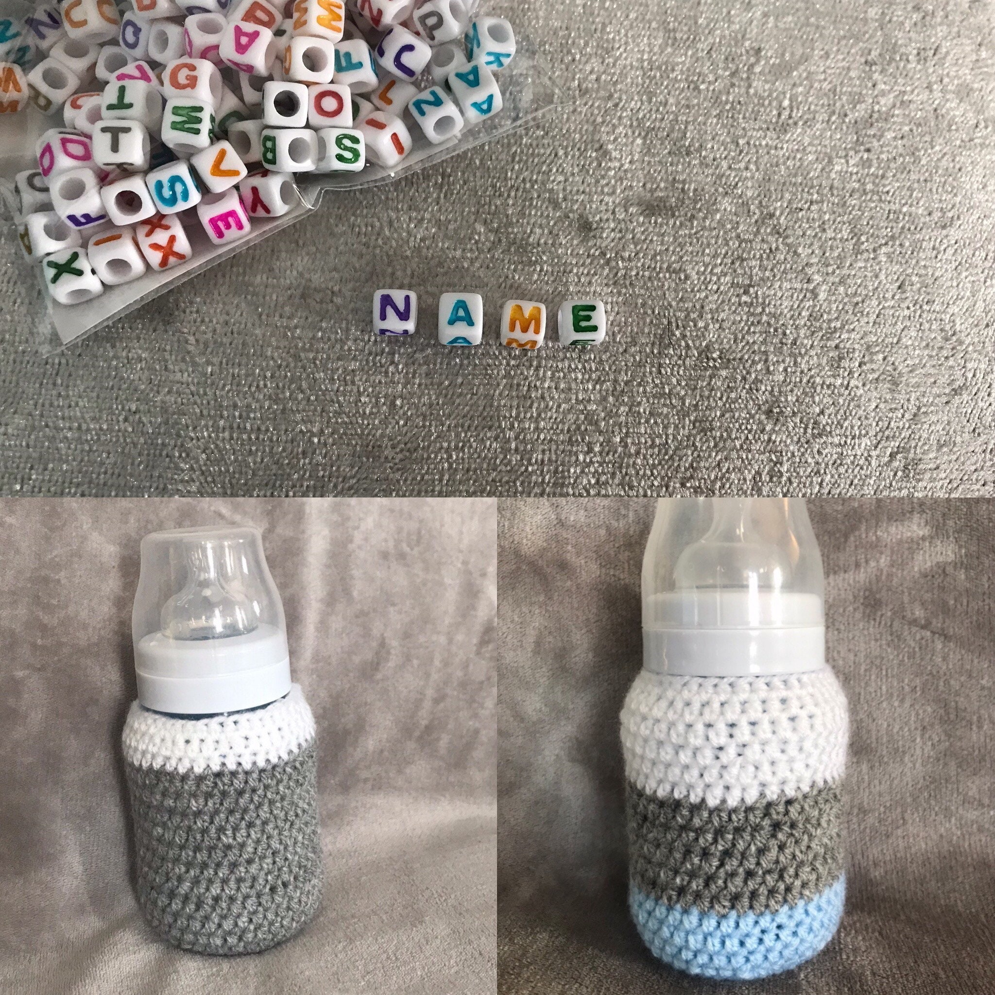 Personalised Baby Milk Bottle Cover for Any Baby Bottle Custom Etsy UK