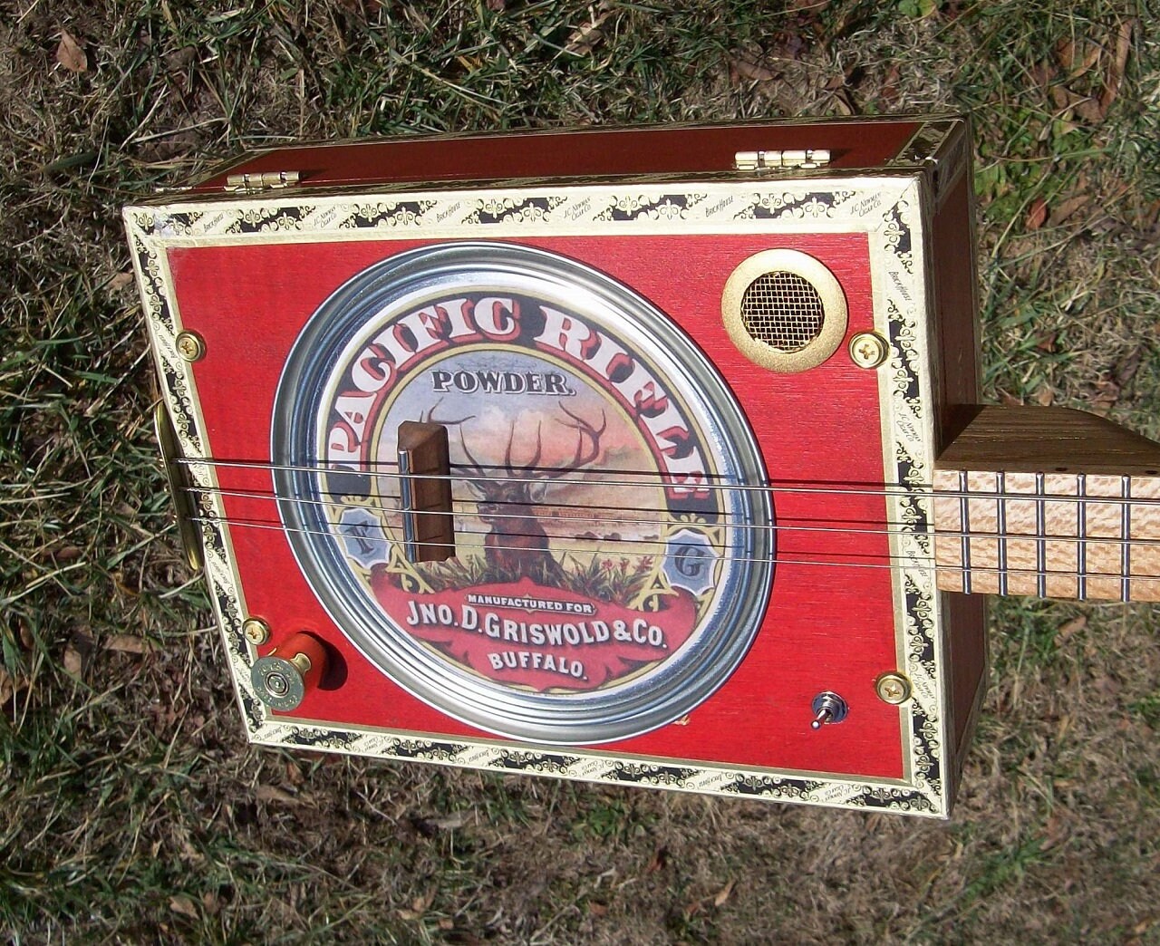 Cigar Box Resonator Guitar Etsy