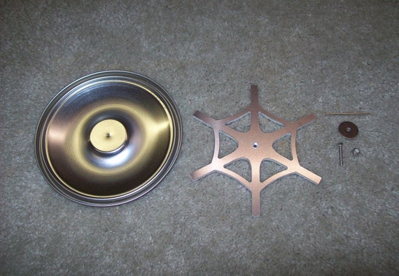 Cigar Box Guitar Resonator Spider Bridge Kit With Hand Spun Paint