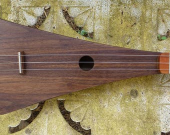 Walnut Stick Dulcimer- Offset body