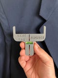 US Air Force Blues Jacket Name Tag Aligner
