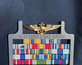 Naval Aviation Badge & Rack Aligner - US Navy
