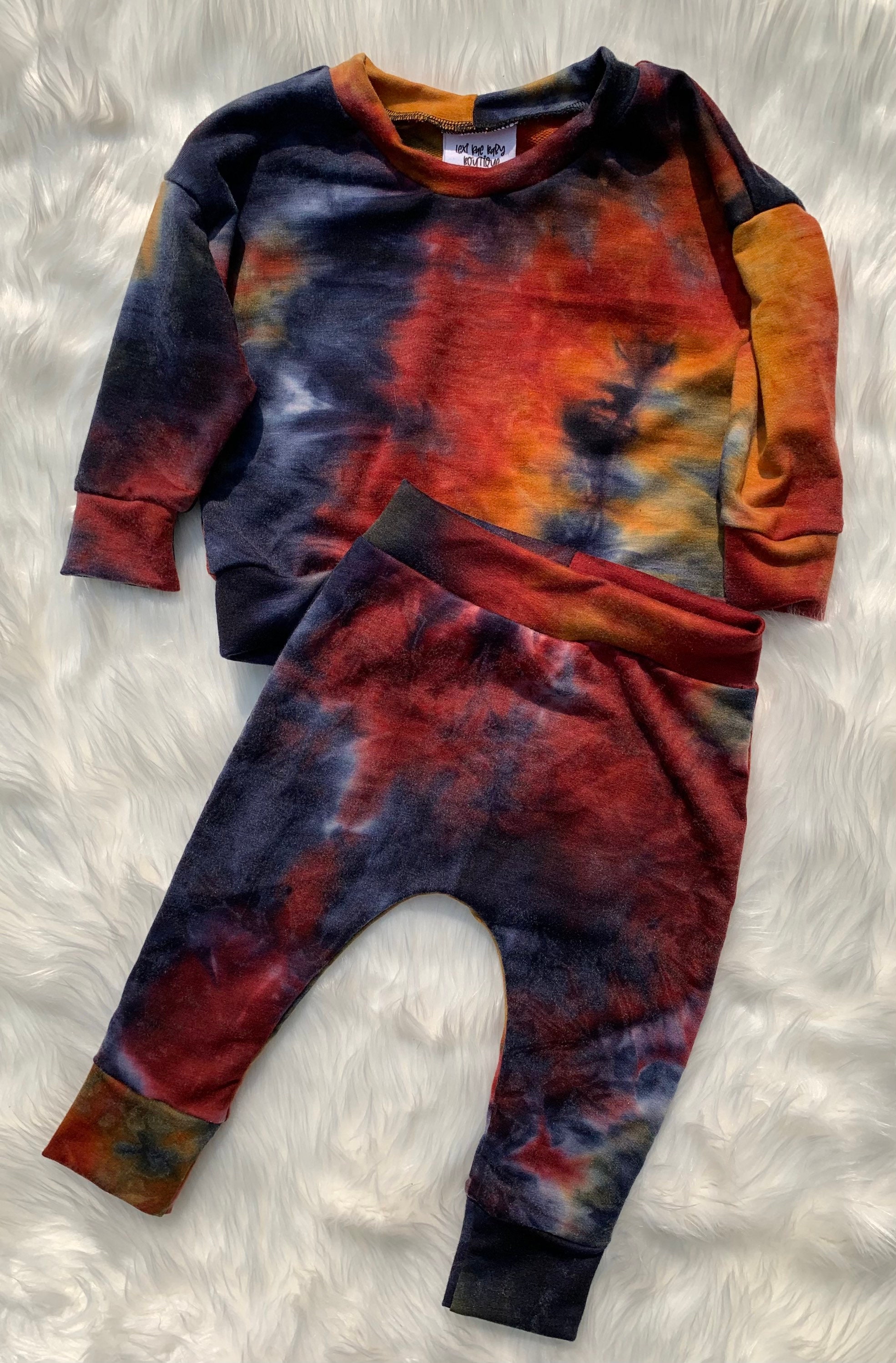 Tie Dye Set // Boy Set // Girl Set // 18 months Etsy.de