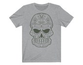 Sugar Skull - Mens Skull Shirt - Womens Skull Shirt - Sugar Shirt