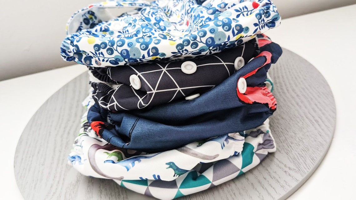 Eco Nappies ECO Friendly AllInOne Reusable Baby Cloth Etsy