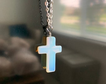 Opalite Cross - Etsy