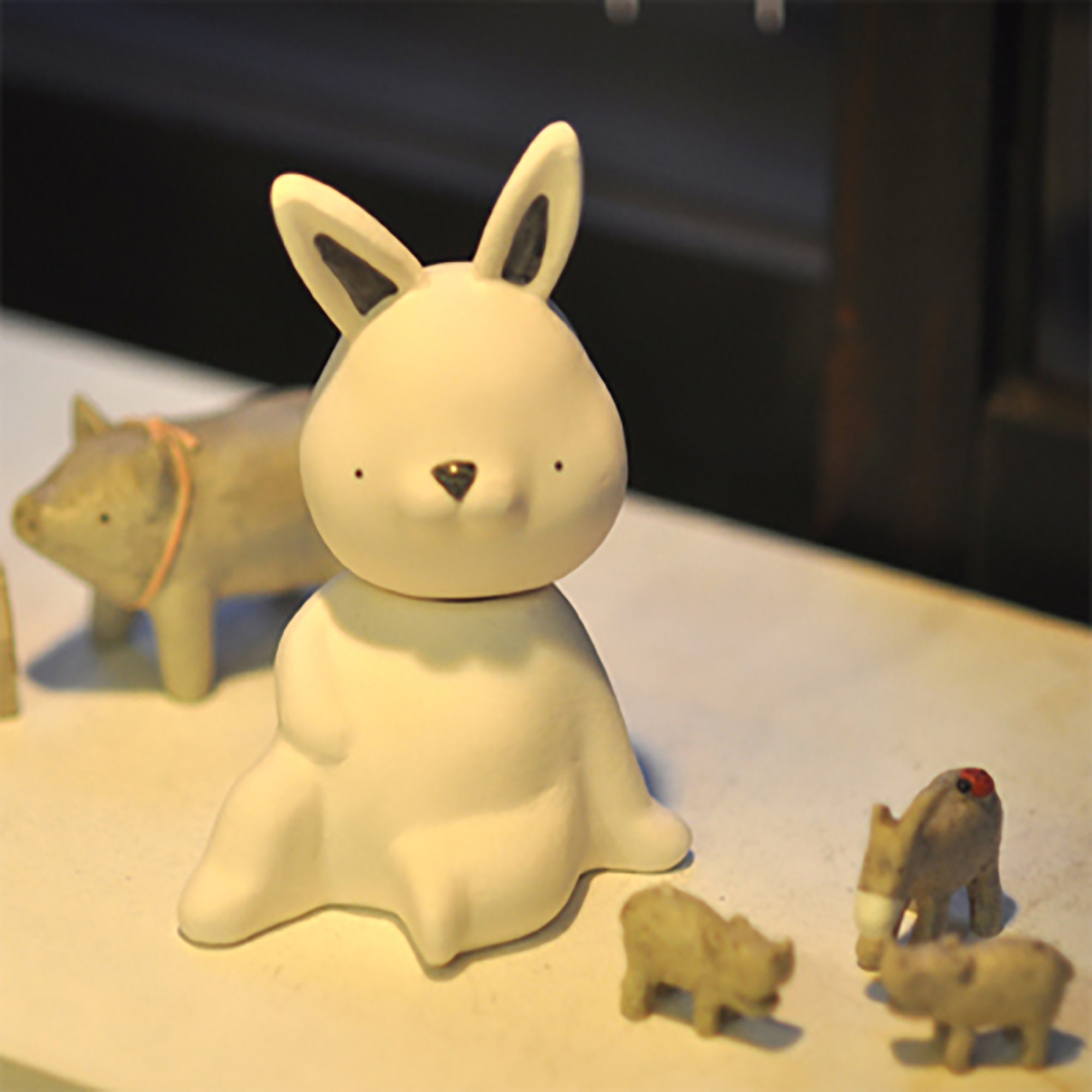 Drunken Rabbit Diffuser, Ceramic Diffuser, Aroma Oil, Changing Color ...