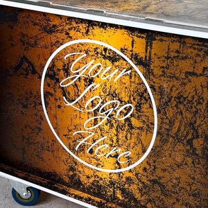 Cart customisation extra cost for text changes and logo placement, please add this listing to your order image 4
