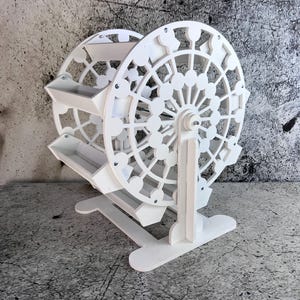 キャンディカート観覧車、回転観覧車、お菓子、おやつ、チョコレート、製品を積んだ8台の車両付き。さまざまなサイズがあります