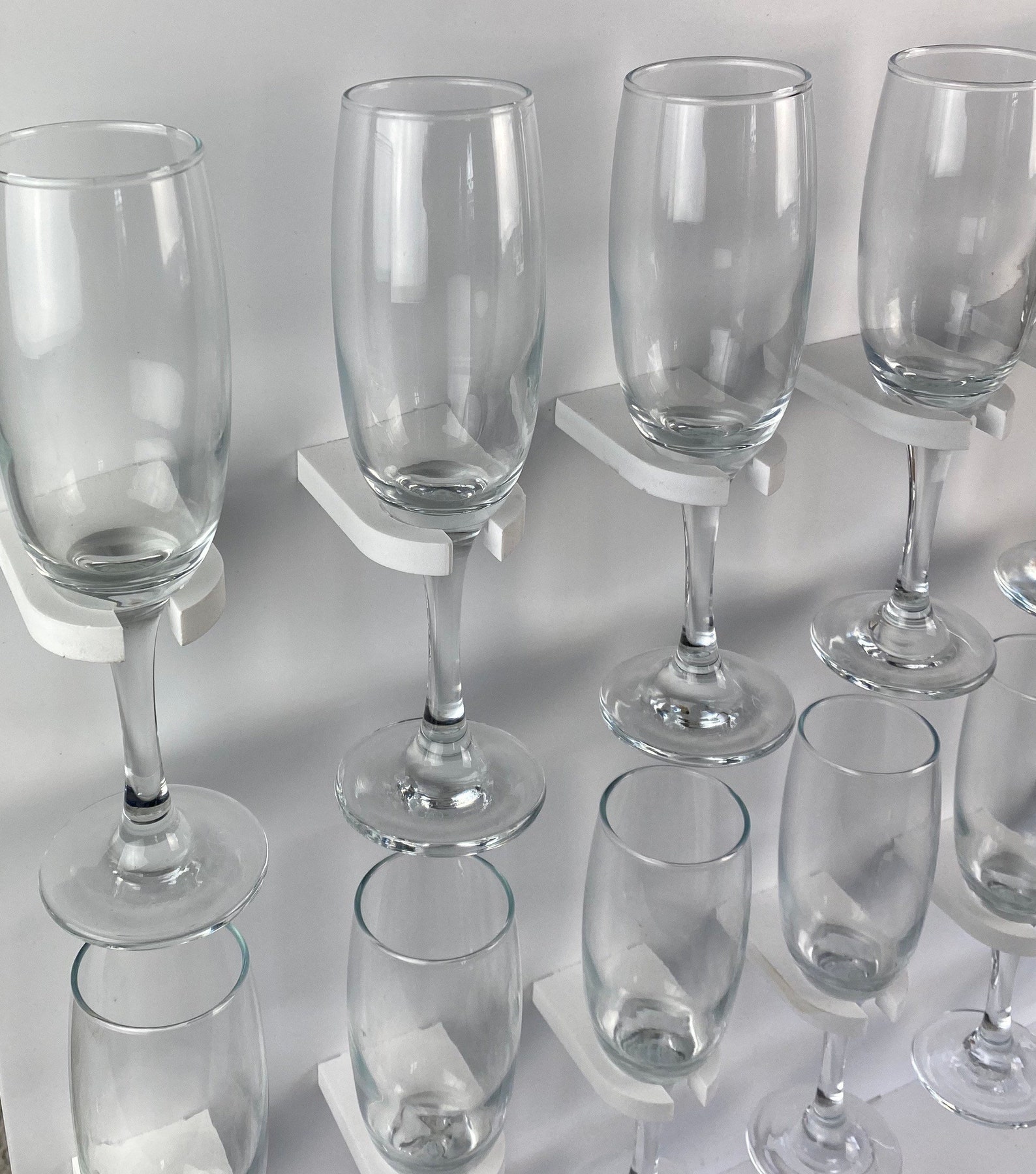 Prosecco Wall Flute Holders Champagne Wall Flute Holders in Etsy Ireland