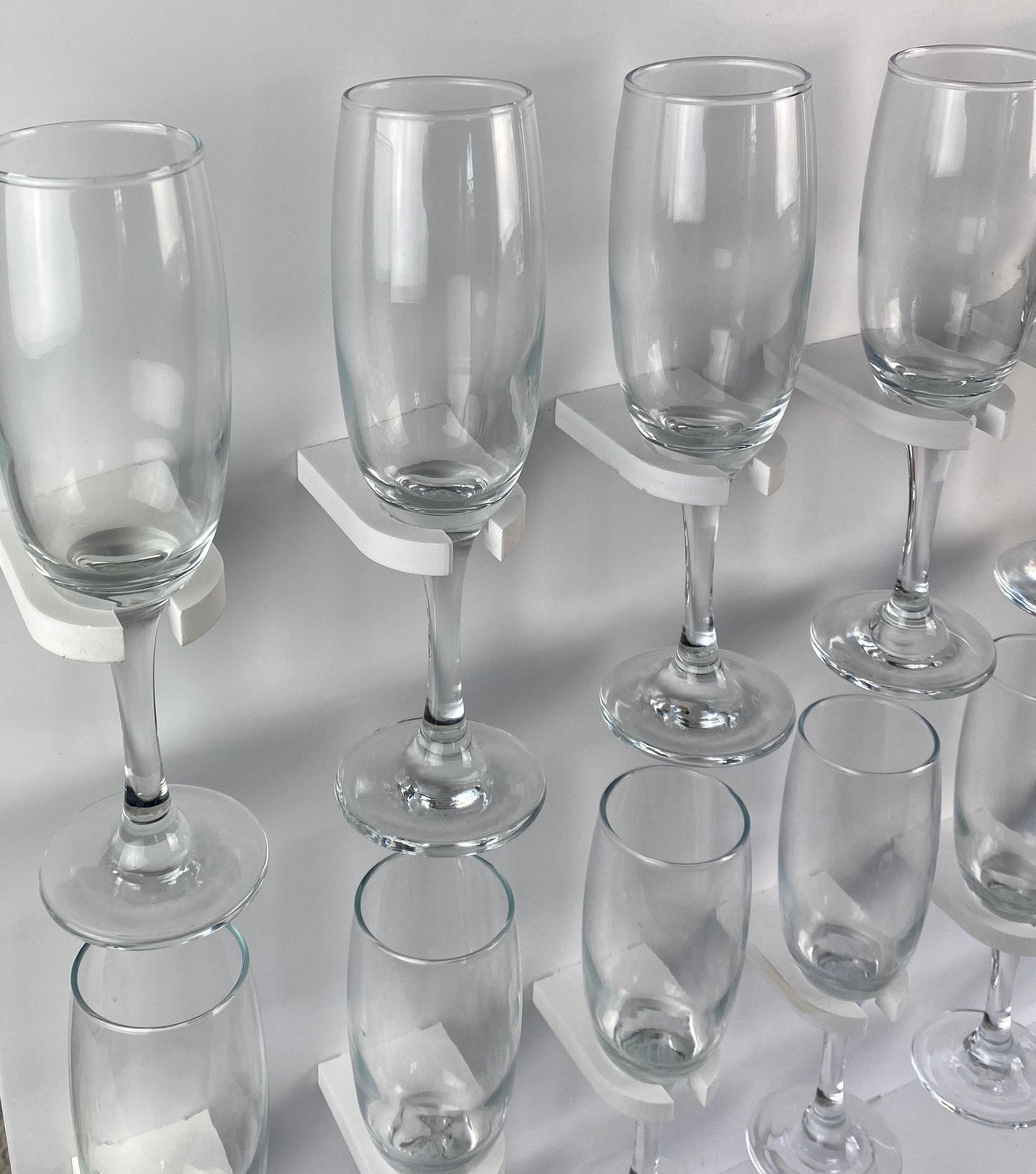 Prosecco Wall Flute Holders Champagne Wall Flute Holders in Etsy