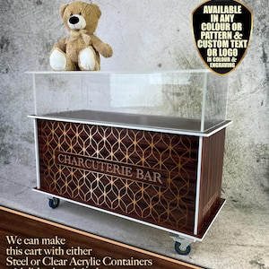 Charcuterie Bar Cart, Charcuterie Cart, Sweet cart, Champagne Cart, Candy Cart, Sweet bar