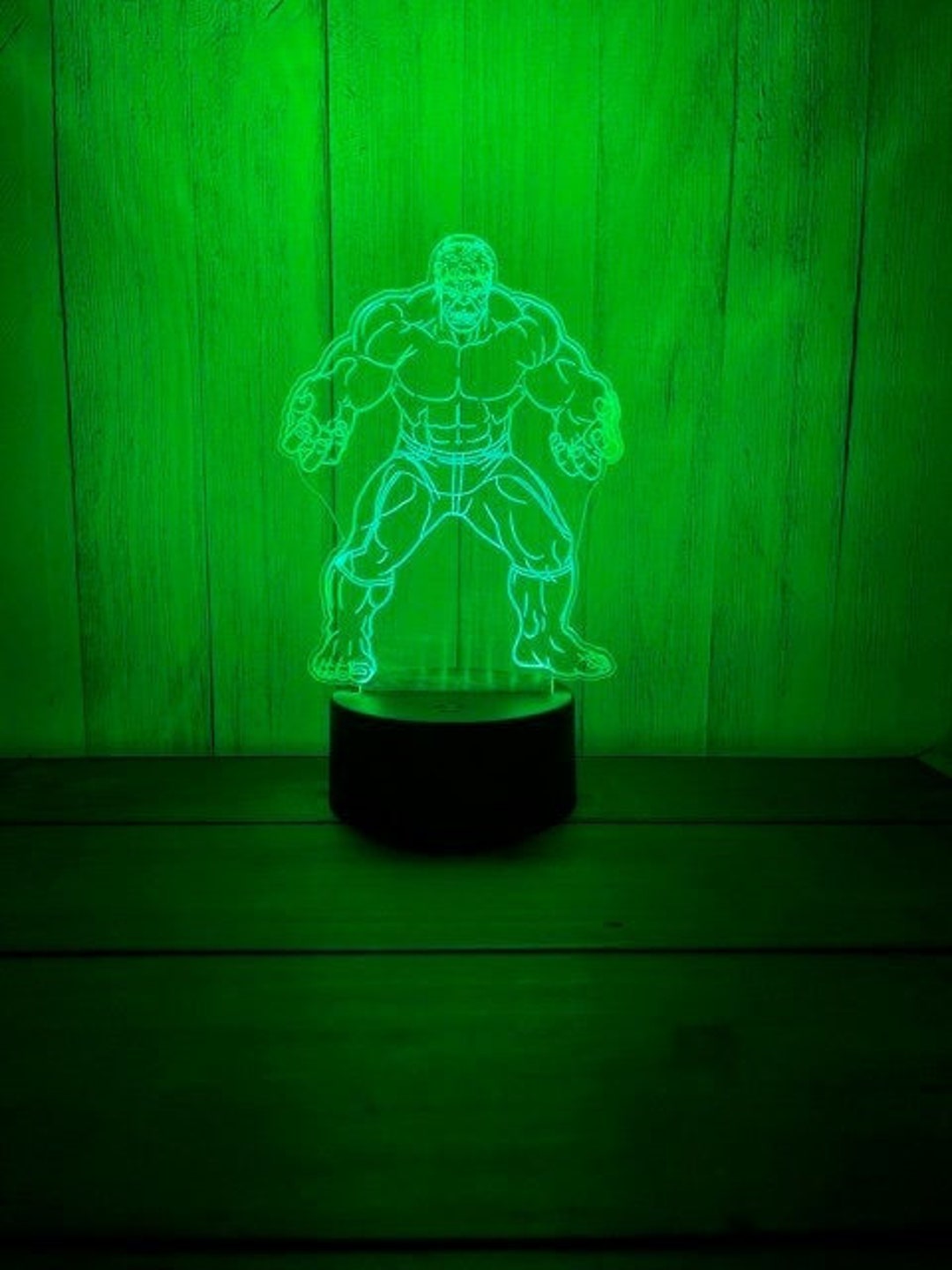 Hulk Light Hulk 3D Light (multi-color) - Etsy