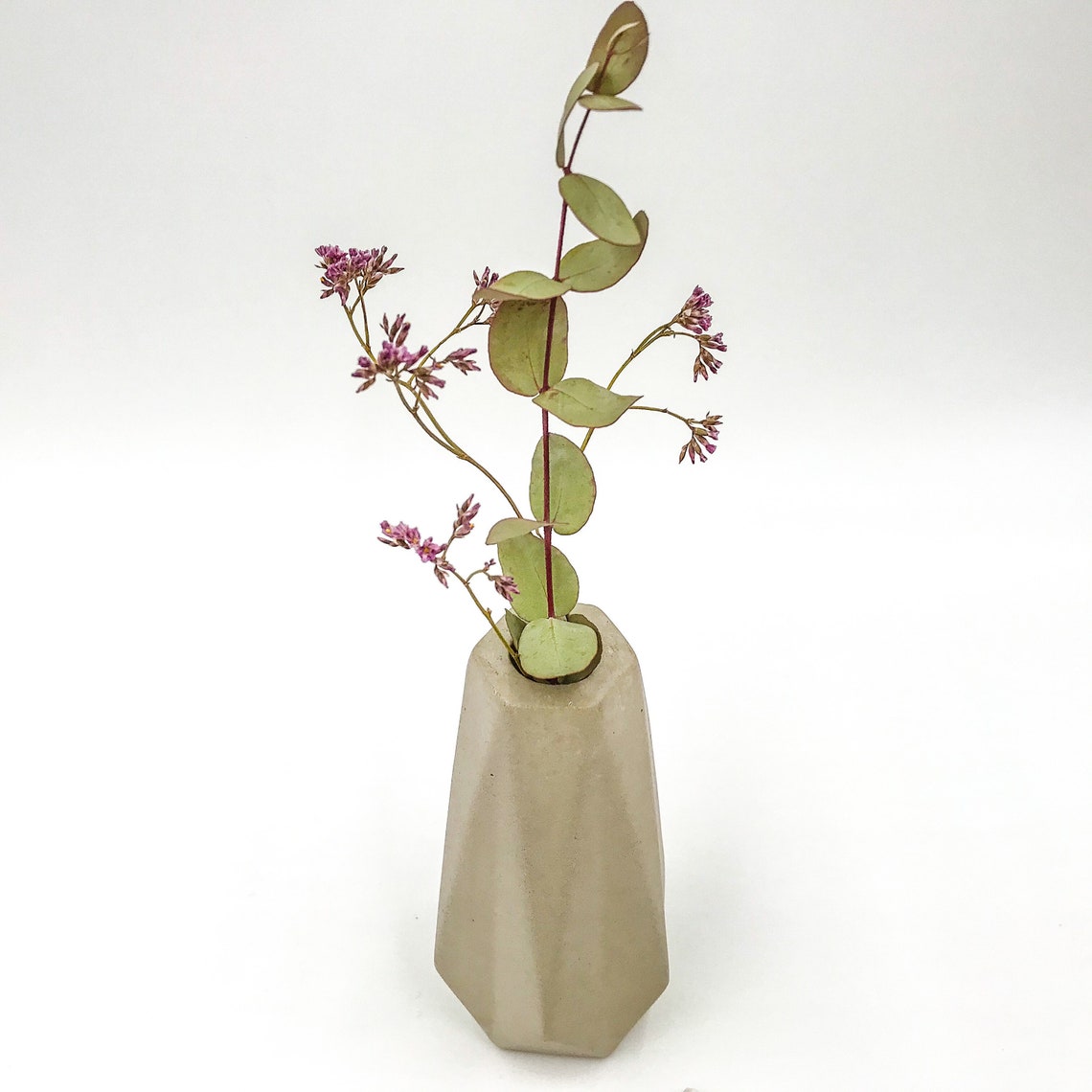 Vase made of concrete Flower Vase Dekovase Flowers Modern Etsy